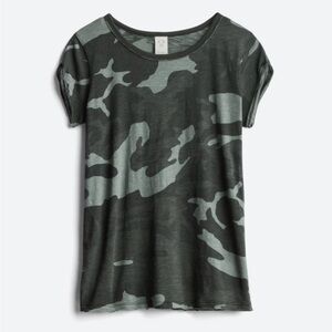 Never Worn Free People's Clare Roll Cuff Tee